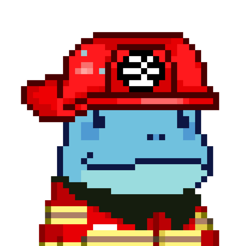 Firefighter Toad